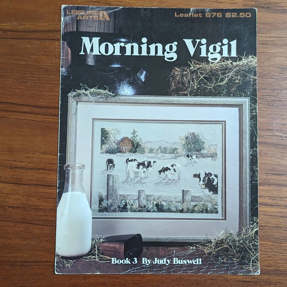 Morning Vigil Book 3 Cross Stitch Pamphlet Pattern 1988